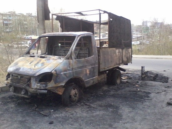Пожар лишил жителя Мордовии грузовой «ГАЗели»