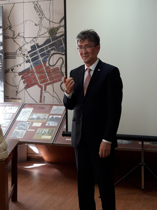 Делегация из Японии посетила Бельский краеведческий музей