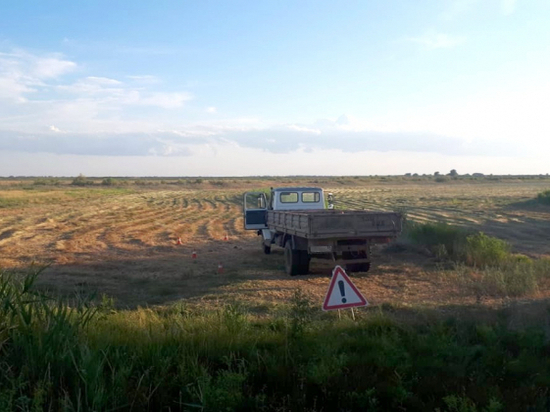 В Астраханской области грузовик переехал мужчину