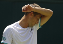 Люди на теннисном турнире Уимблдон упали в обморок не от прекрасной игры на корте, а от невыносимой жары, которая обрушилась на Лондон 1 июля.