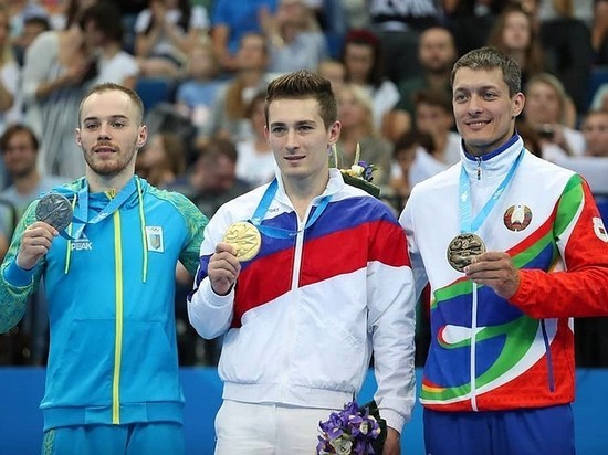 Гимнаст из Удмуртии взял два первых места на Европейских играх