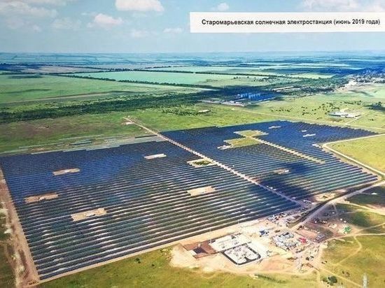На Ставрополье заработала первая солнечная электростанция