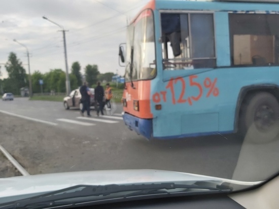 В Кемерове произошло ДТП с участием троллейбуса