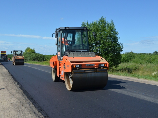 «Смоленскавтодор» начал ремонт Старой Смоленской дороги