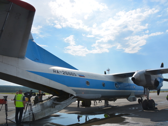 В Красноярском крае работает самолет, искусственно вызывающий осадки
