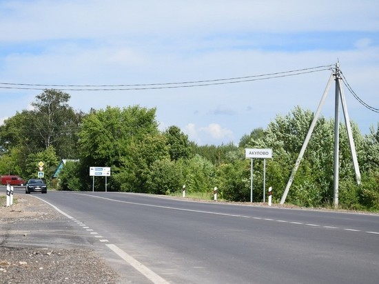 В Рязанской области отремонтировали дорогу, соединяющую Старожилово и Пронск