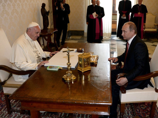 Путин нанесет однодневный официальный визит в Ватикан
