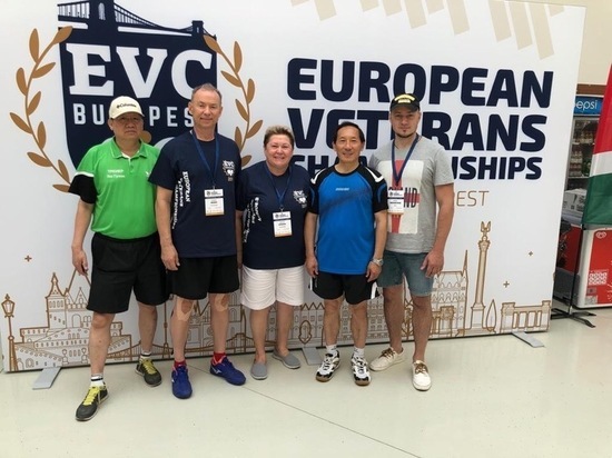 Архангелогородцы взяли европейское серебро в чемпионате по настольному теннису
