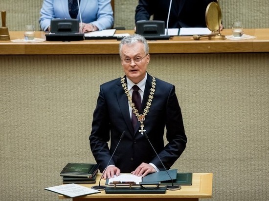 Президент Литвы Гитанас Науседа принёс присягу в Сейме