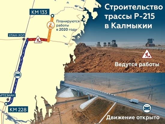 В Калмыкии появится новая асфальтобетонная дорога