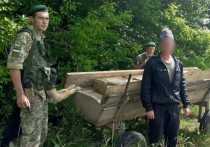 Госпогранслужба Украины отрапортовала об улове в Сумской области невдалеке от села Поповка