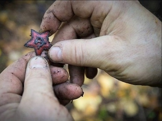 В Орловской  области нашли останки четырех красноармейцев