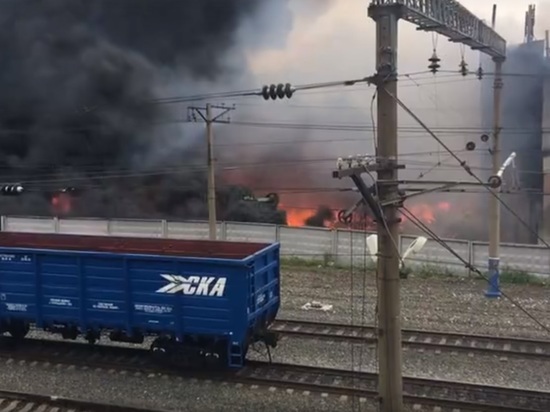 Страшный пожар на производстве случился в Кузбассе