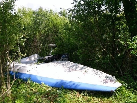 Один из членов экипажа разбившегося дельталета в Тверской области погиб сразу