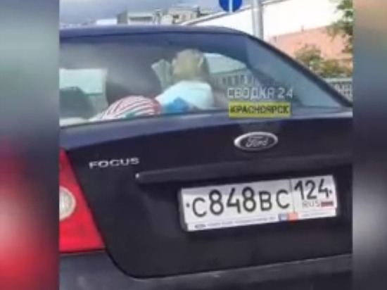 Инспекторы оштрафовали родителей, которые везли ребенка под задним стеклом машины