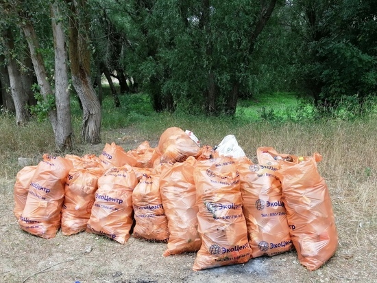 Астраханские берега зачищают от мусора