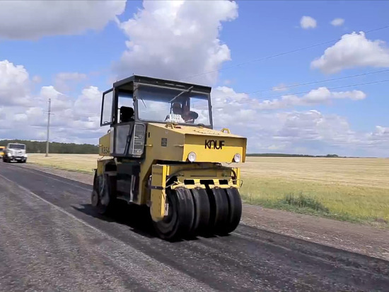 Рязаньавтодор опубликовал видео с ремонта дороги в Ухоловском районе