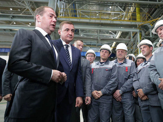 Медведев: "Продукция "Тула-Стали"  - шаг к экспорту"