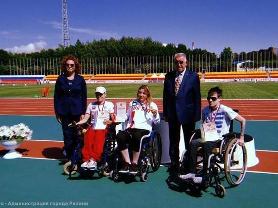 Рязанцы завоевали медали Чемпионата России по легкой атлетике среди инвалидов