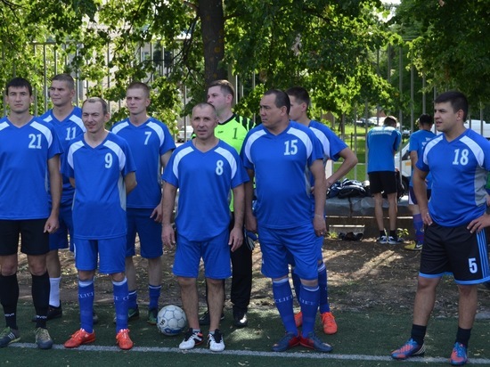 Команда УФСИН Чувашии приняла участие в соревнованиях по мини-футболу