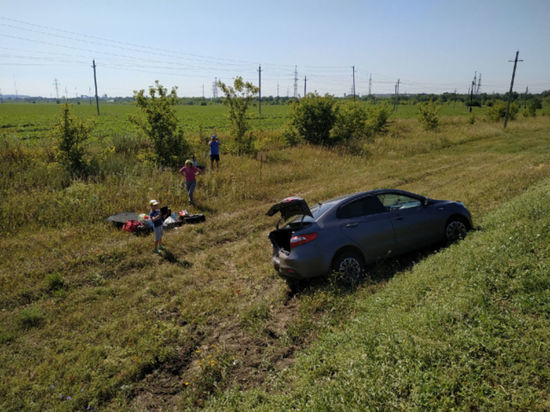 Кузбасская семья попала в ДТП по пути на Черное море из-за нелепой случайности