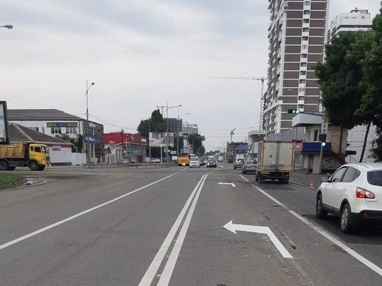 На перекрёстке улиц Бородинской и Почтовой в Краснодаре изменили схему движения