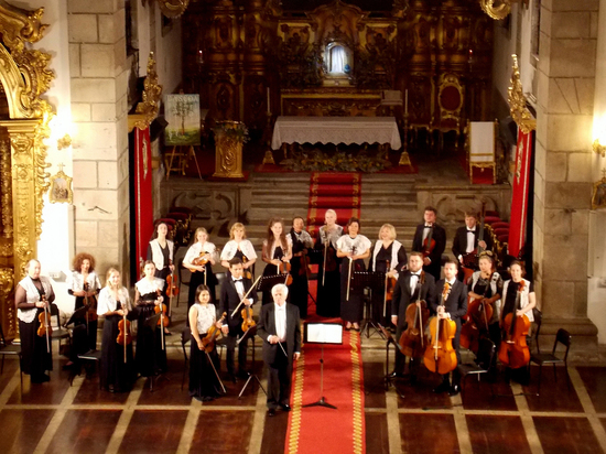 Красноярский камерный оркестр дает концерты в Португалии