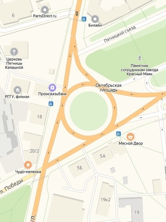 Октябрьскую площадь в Ярославле перепланируют
