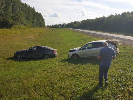 Четыре человека пострадали в ДТП на трассе "Дон" в Тульской области