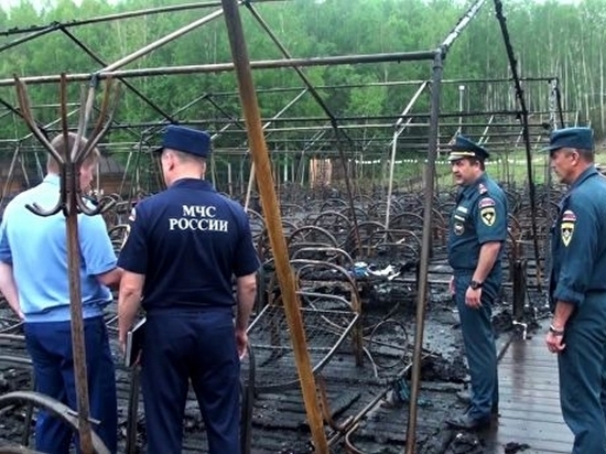 В хабаровском лагере после пожара находятся 175 воспитанников