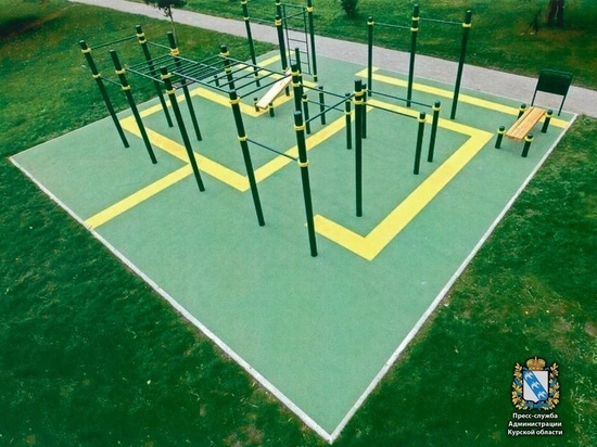 В Курске обустроят три уличных площадки для занятий спортом