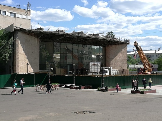 Реконструкцию драмтеатра в Чите хотят закончить на год раньше
