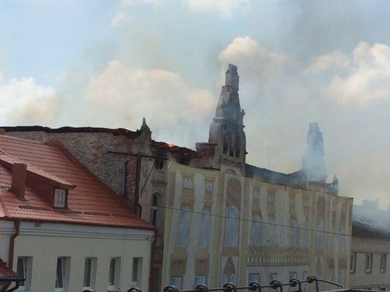 Калининградская полиция выяснила, кто подпалил театр королевы Луизы в Советске