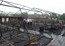 После пожара в палаточном лагере в Хабаровском крае, который унес жизни четырех детей, задержаны трое человек