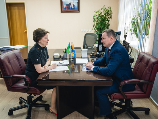 Наталья Комарова обсудила сотрудничество с руководителем «Тюменьэнерго»