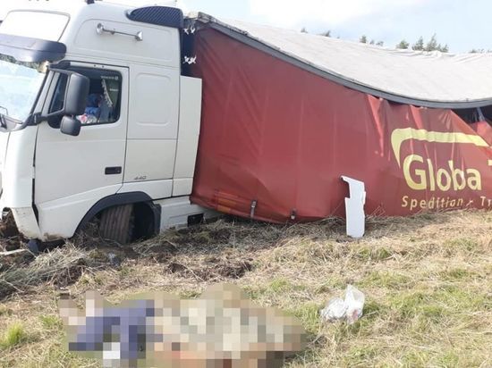 В Башкирии водитель грузовика умер во время движения