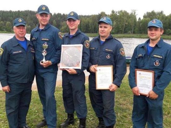 В Заволжском районе прошли соревнования по спасательному многоборью