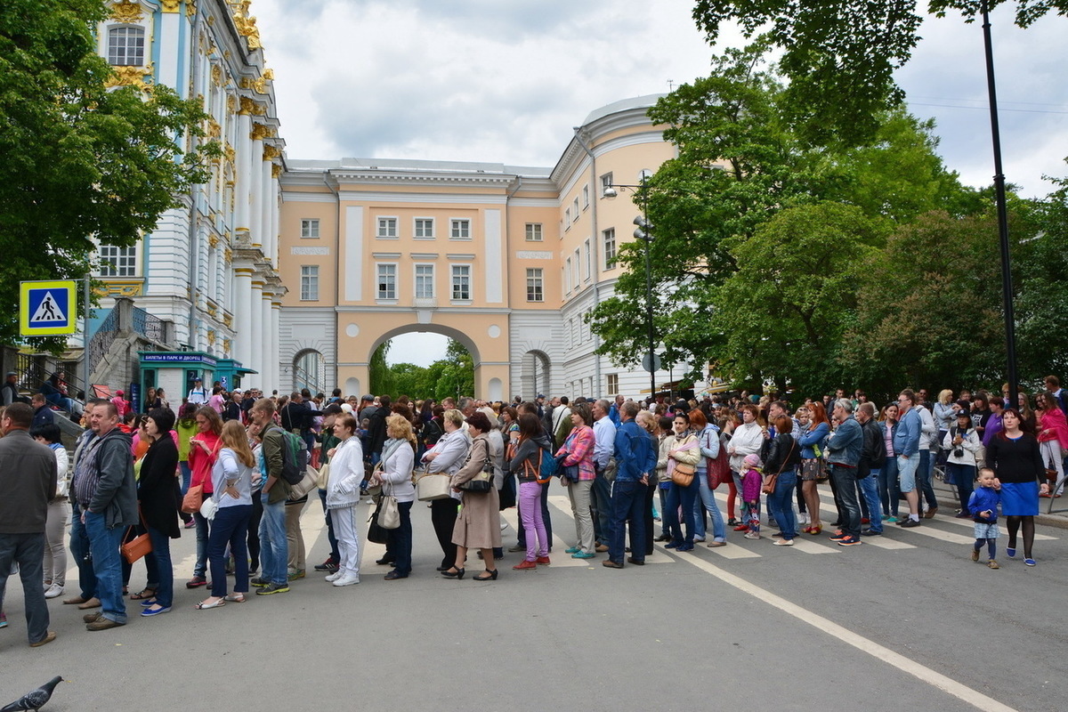 очередь в парки