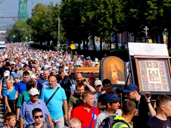 В Прикамье продолжается Свято-Серафимовский Белогорский крестный ход