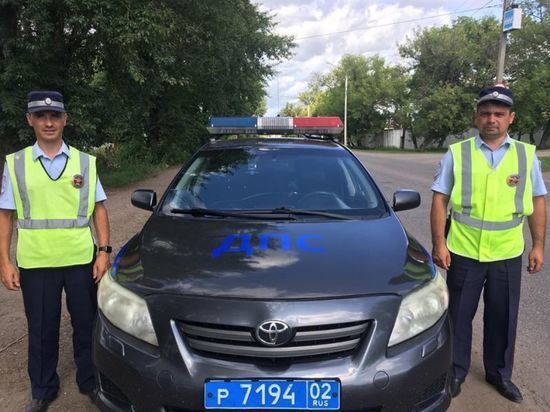 Башкирские автоинспекторы помогли беременной женщине добраться до роддома