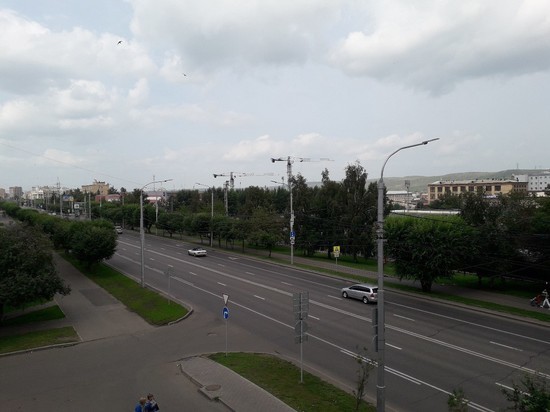 В Красноярске очищается воздух