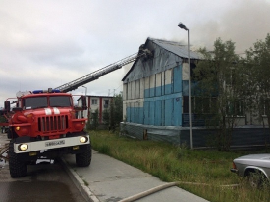 В Губкинском сгорел дом, в котором жили 47 человек