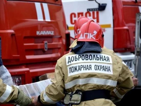 В Хакасии добровольцы помогли потушить пожар