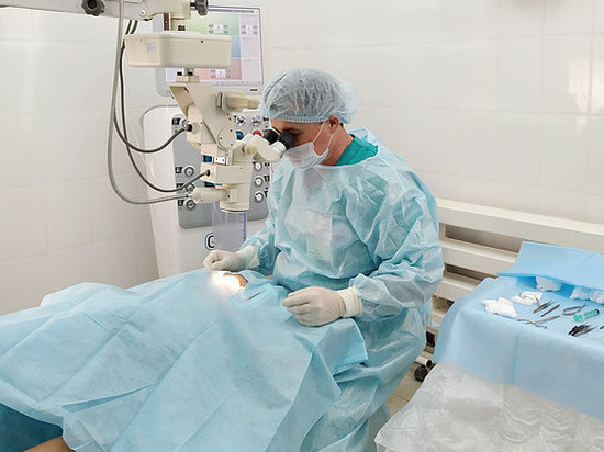 В Киров привезли новое оборудование для лечения катаракты