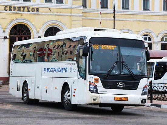 Расписание автобусного маршрута N458 Серпухов-Москва изменится c августа