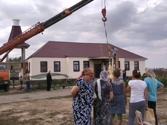 В калмыцком райцентре ремонтируют молитвенный дом