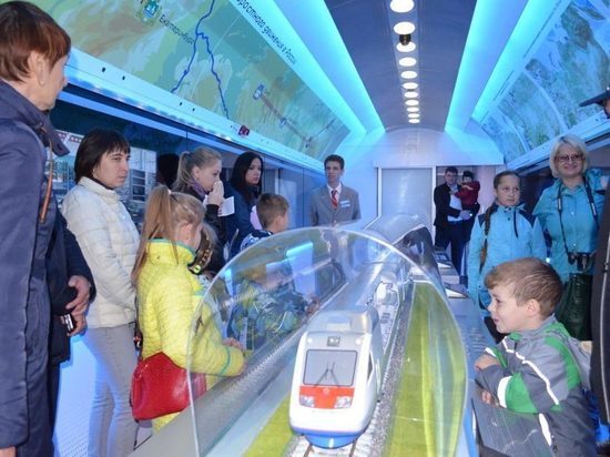 Кировчане смогут познакомиться с историей железных дорог России в инновационном поезде