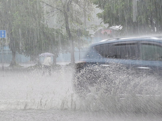 Сильный и долгий дождь придет на смену зною в Хакасии