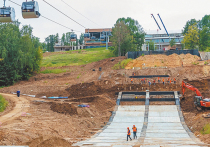 В июле 2019 года на Воробьевых горах начались масштабные строительные работы