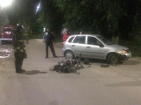 Под Воронежем женщина сбила подростка на мотоцикле
